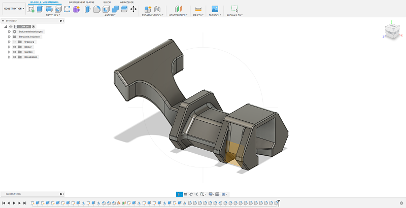 3D Software - CAD- Programm Fusion 360