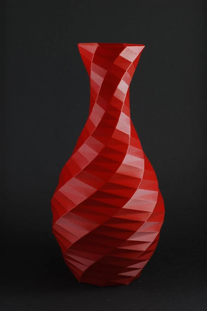 Low-Poly Vase 3D Druck Ideen Vase